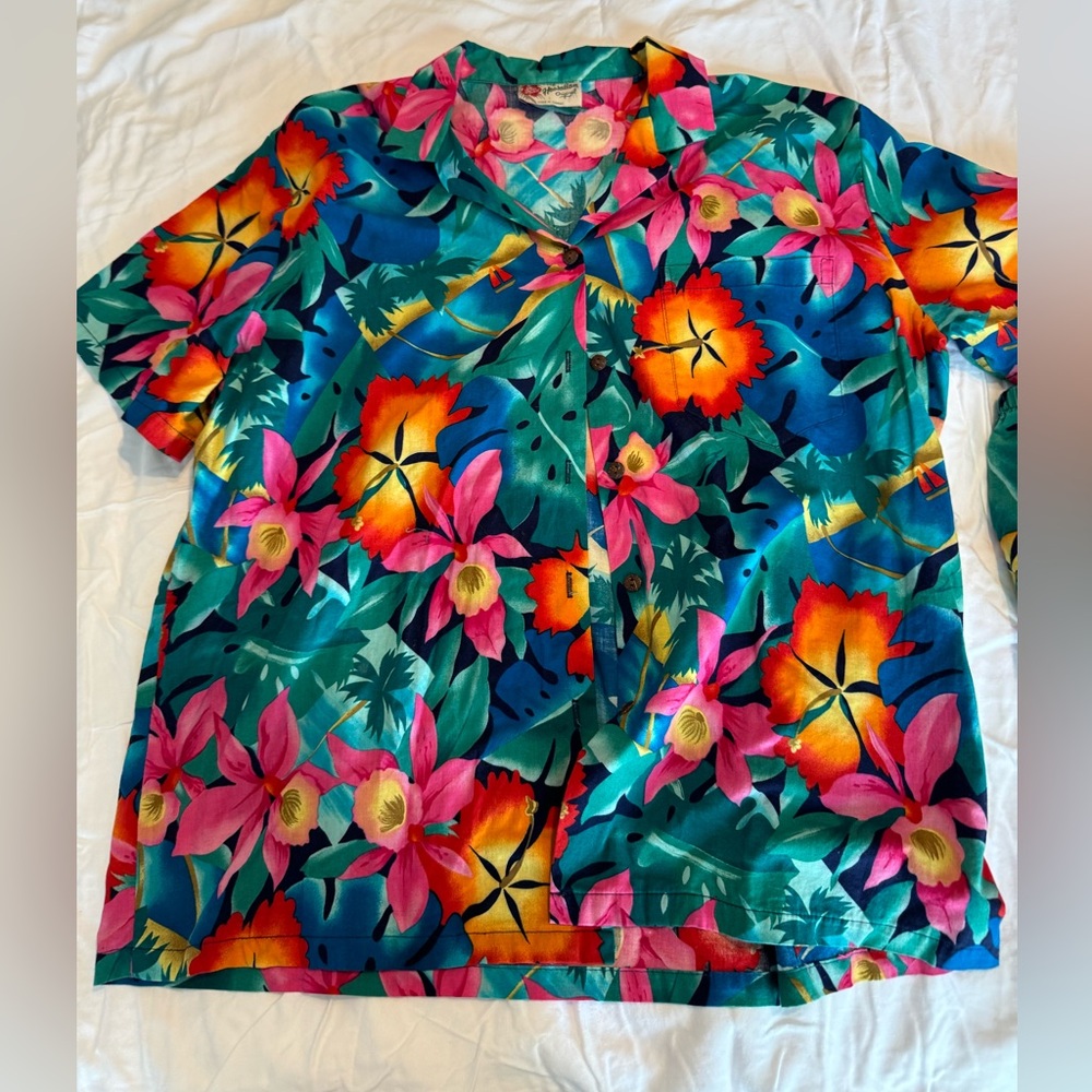 Hawaiin Shirt and Shorts Set